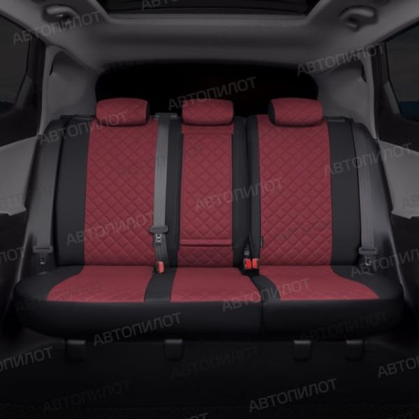 Чехлы Автопилот Экокожа Ромб на Москвич 3 (2022+) Чехлы Автопилот Экокожа Ромб на Москвич 3 (2022+)