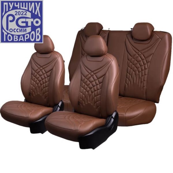 Чехлы Премиум Экокожа Байрон Президент|Жук на Chevrolet Lanos Чехлы Премиум Экокожа Байрон Президент|Жук на Chevrolet Lanos