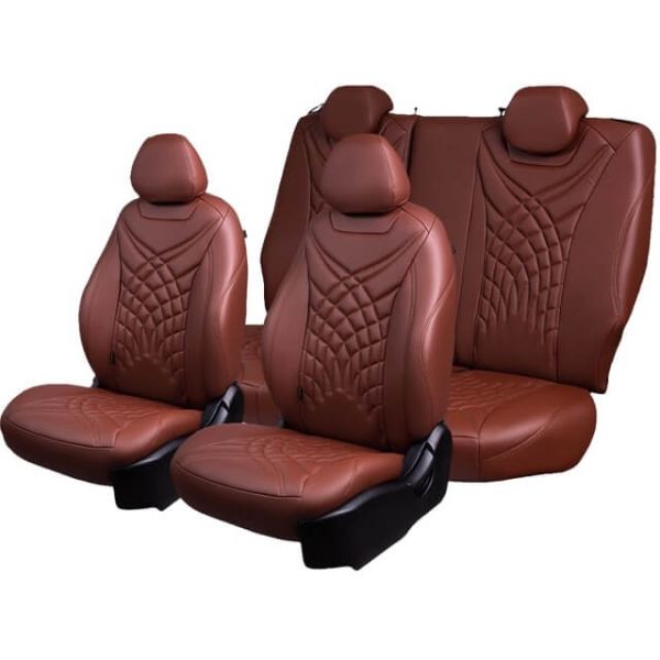 Чехлы Премиум Экокожа Байрон Президент|Жук на Kia K5 с 2020+ Чехлы Премиум Экокожа Байрон Президент|Жук на Kia K5 с 2020+