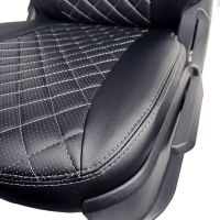 Чехлы Экокожа Ромб на Mitsubishi ASX Чехлы Экокожа Ромб на Mitsubishi ASX