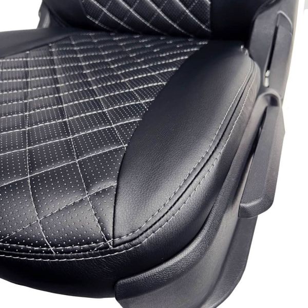 Чехлы Экокожа Ромб на Mitsubishi ASX Чехлы Экокожа Ромб на Mitsubishi ASX